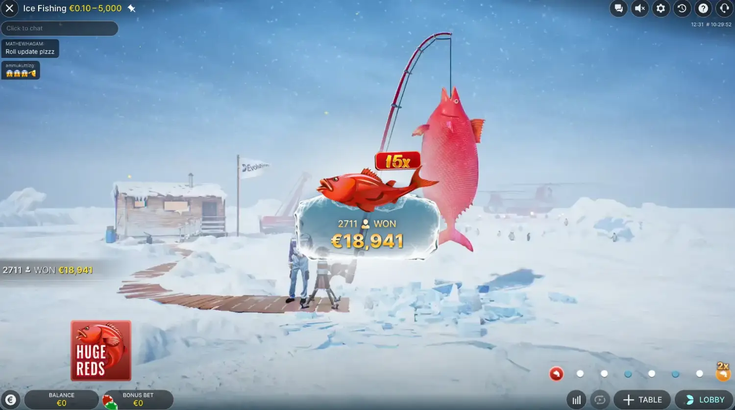 Ice Fishing gameplay screenshot 2
